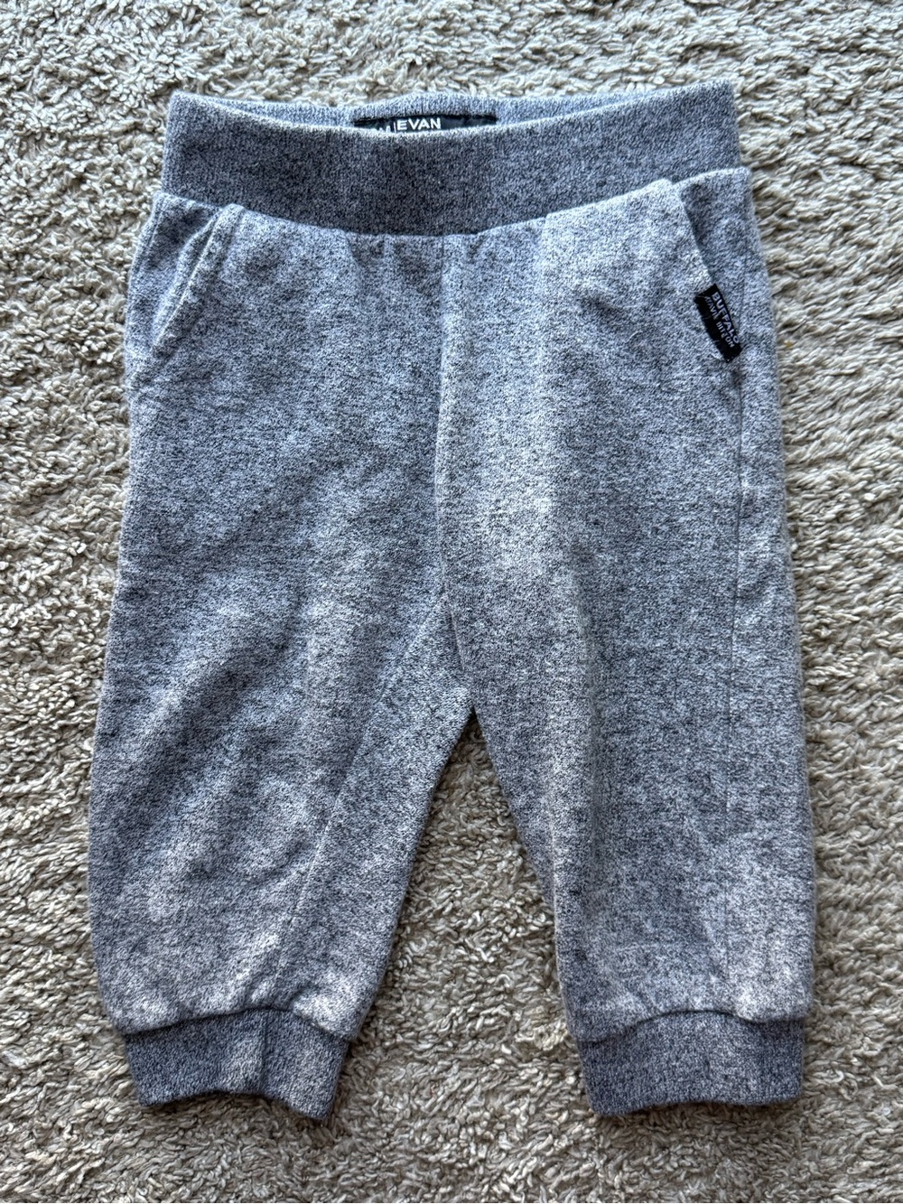 Buffalo David Bitton Baby Boys Gray Slim Fit Jogger Pants 12M